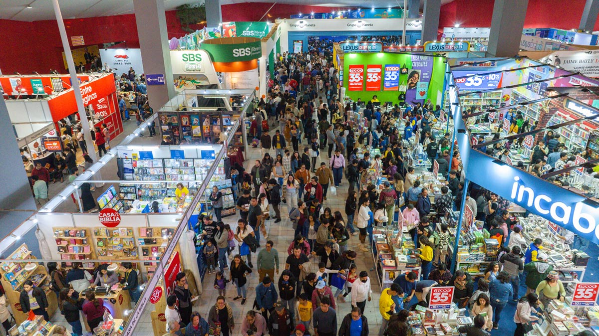 Vista general de la Programación Estelar FIL Lima 2025 en la Feria Internacional del Libro de Lima